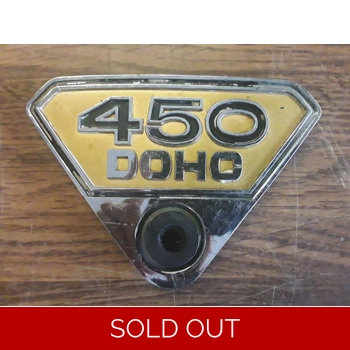 1969-70 Honda CB450K Side Cover Emblem